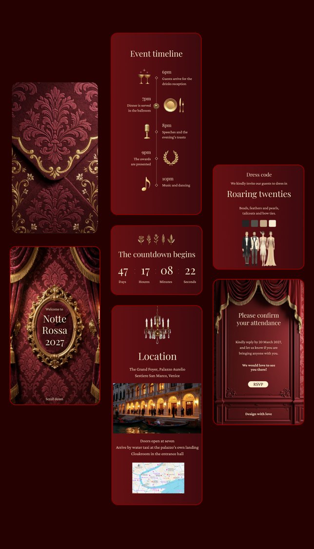 The Notte Rossa design